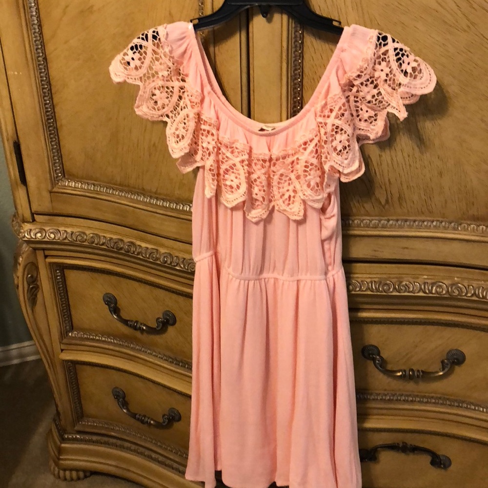 Powder pink summer dress
